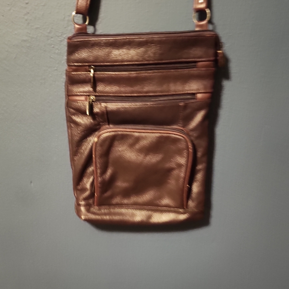 Chic Brown Crossbody Bag